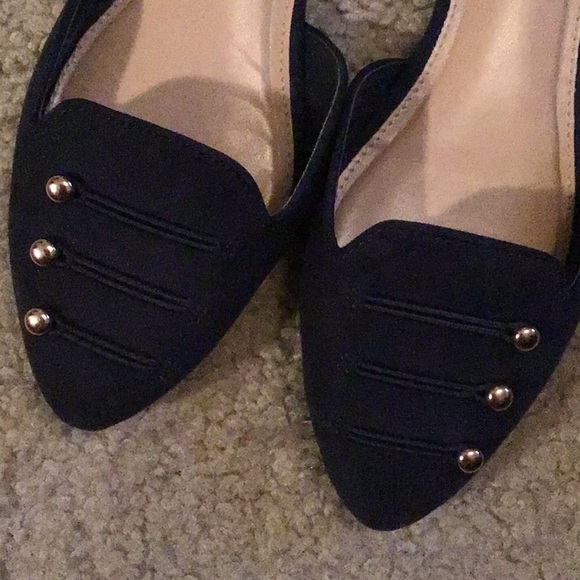 Lauren Conrad Navy Flats, 7.5 - Picture 5 of 6